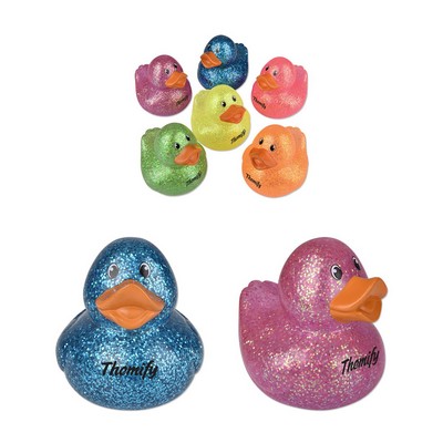 Glitter Rubber Ducks