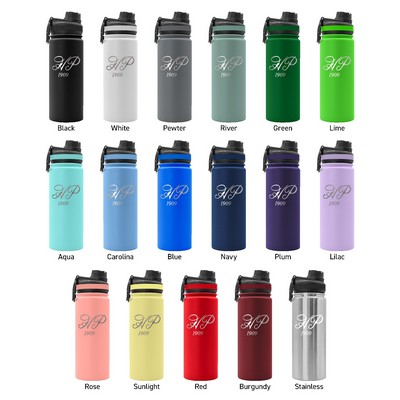 18 Oz. Tempercraft Sport Bottle w/Sport Lid